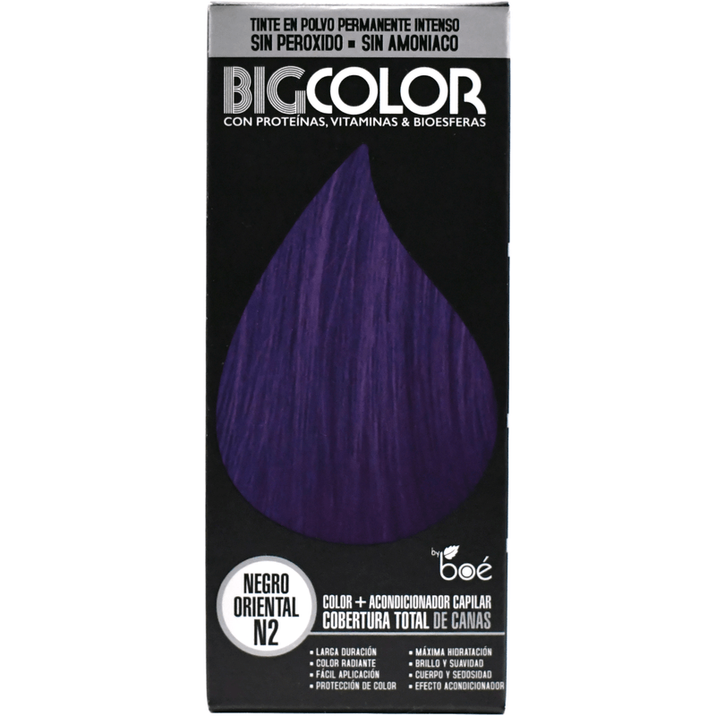 TINTE BIGCOLOR NEGRO N-2 8 GM 20/1