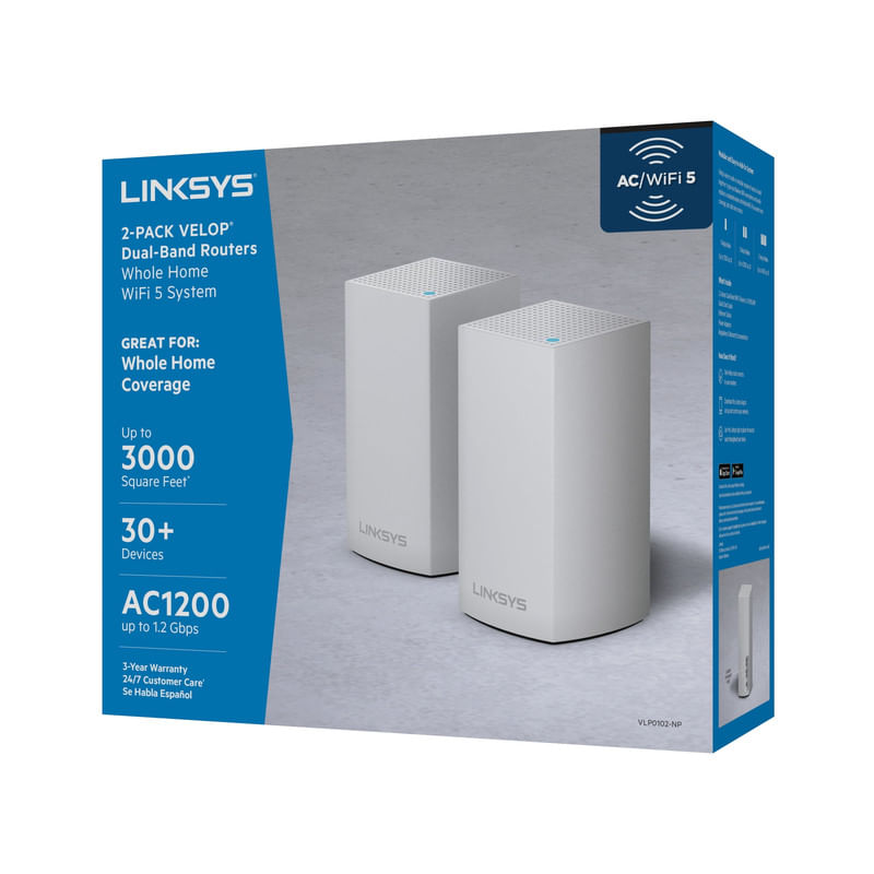 Linksys-Velop-Intelligent-Mesh-WiFi-System-2-Pack-White--AC1200-58373869