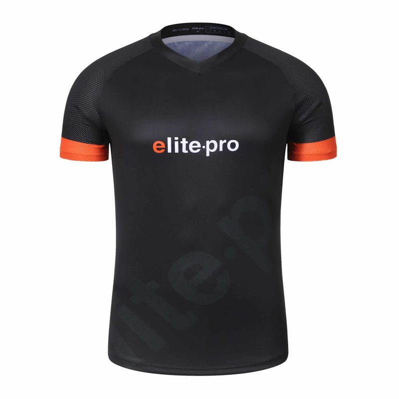 Camiseta Elite Pro MTB Black-Orange