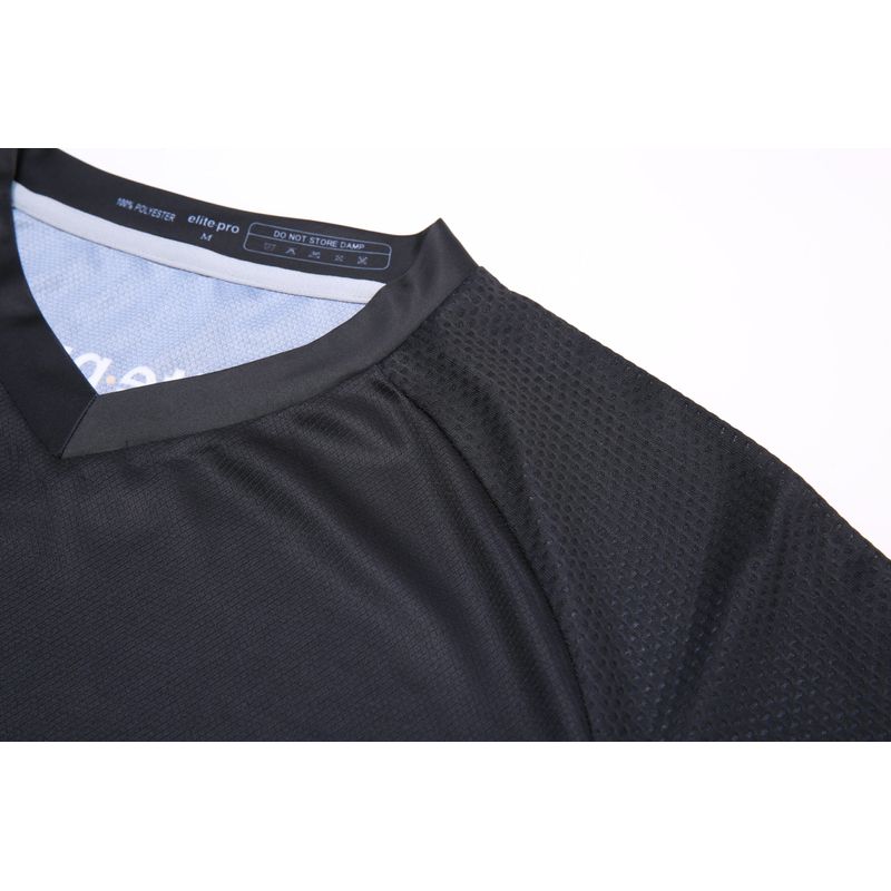 Camiseta Elite Pro MTB Black-Orange-1754423358095