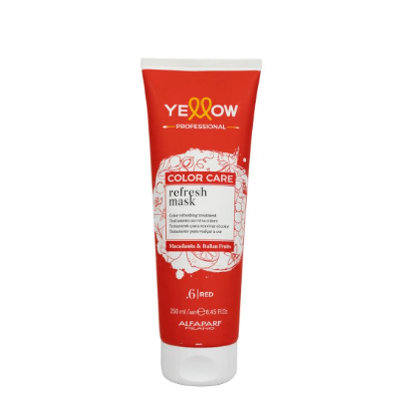 MASCARILLA YELLOW DE COLOR ROJO .6 250 ML