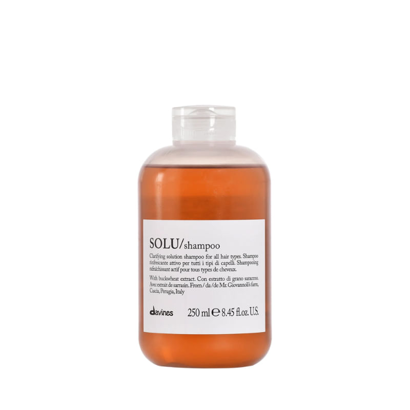 SHAMPOO DAVINES SOLU CLARIFYING 250 ML.