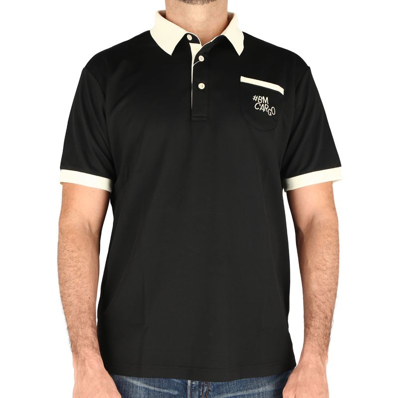 CAMISETA TORNEO BM CARGO EDICION #12 NEGRO