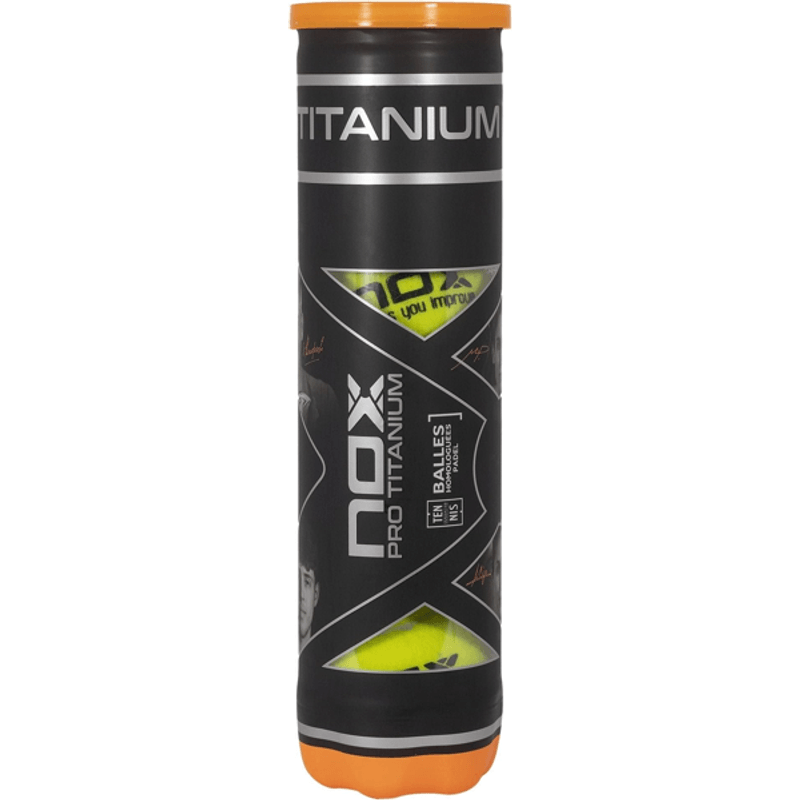 Nox - Tubo 4 bolas - Pro Titanium