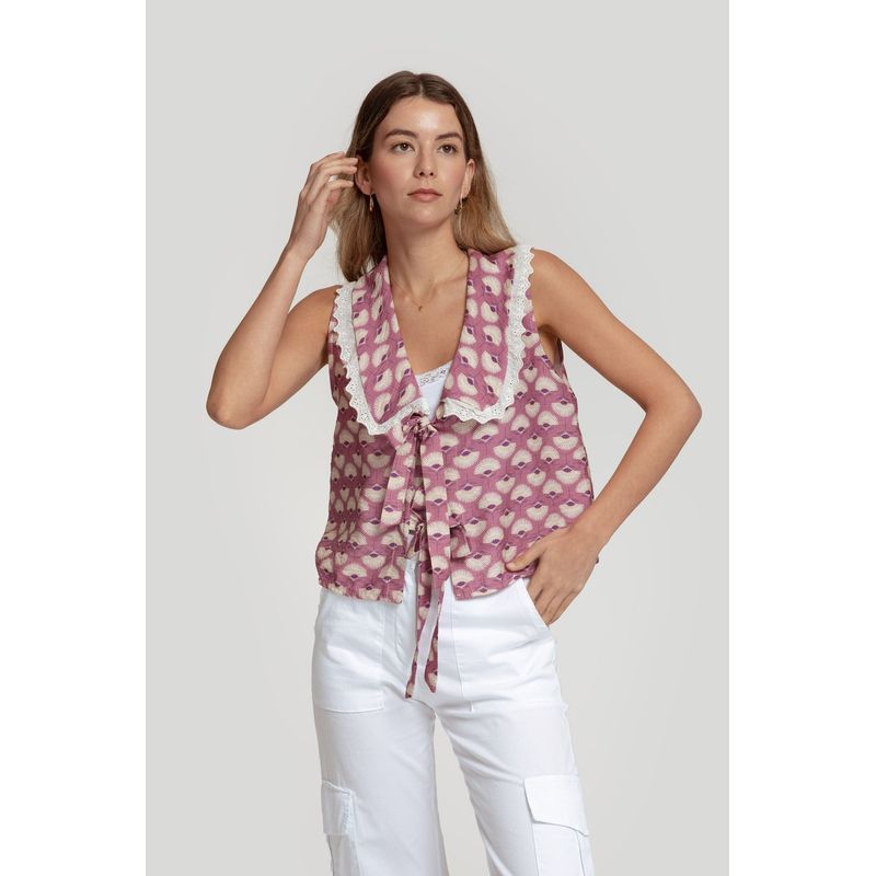 Top Massima Grazia Estampado Para Damas